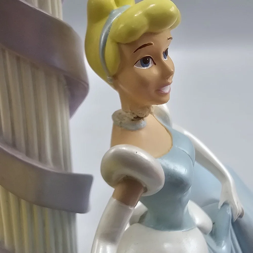 Vintage Disney Princess Lamp Belle Cinderella Sleeping Beauty 16